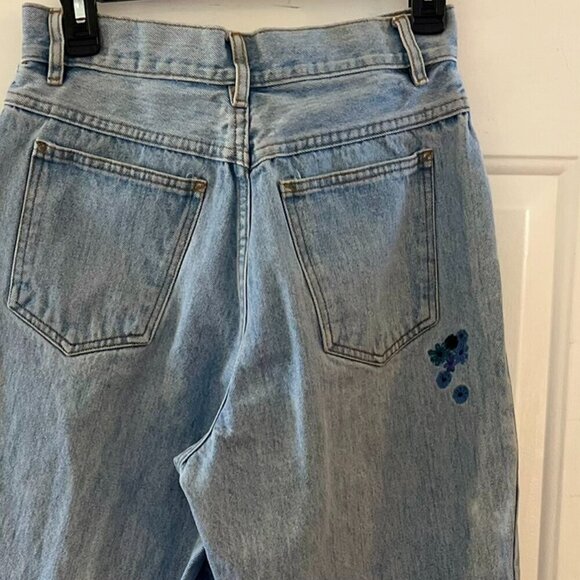 Vintage Rio By Stephen Mardon Mom Hight-Waist Embroider Jeans Sz 11 - Picture 6 of 11